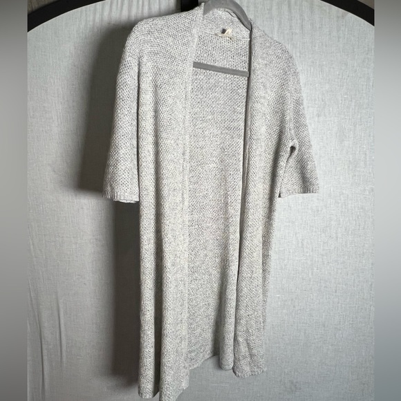 Eileen Fisher‎ linen blend gray cardigan- XS - Picture 2 of 7
